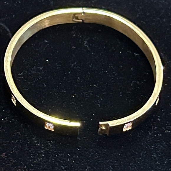Ellie Vail Gold Bangle Bracelet - Picture 3 of 3